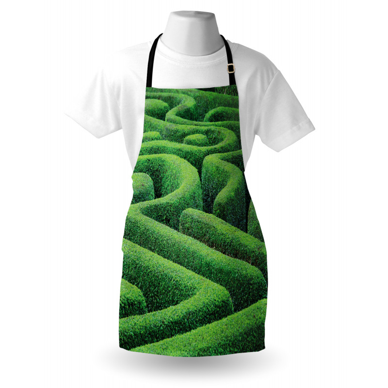 Green Plant Maze Park Apron