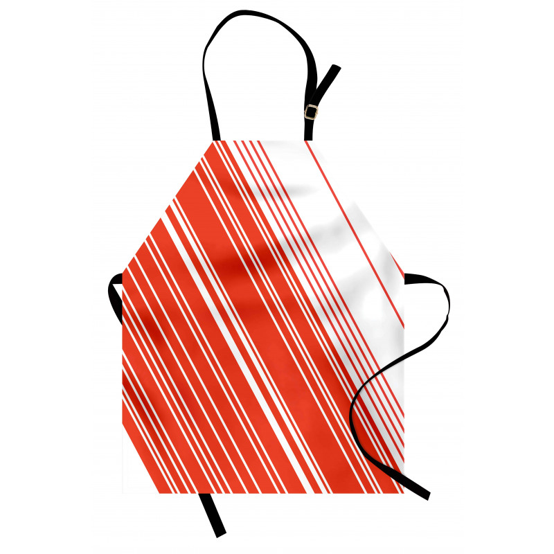 Barcode Lines Design Apron