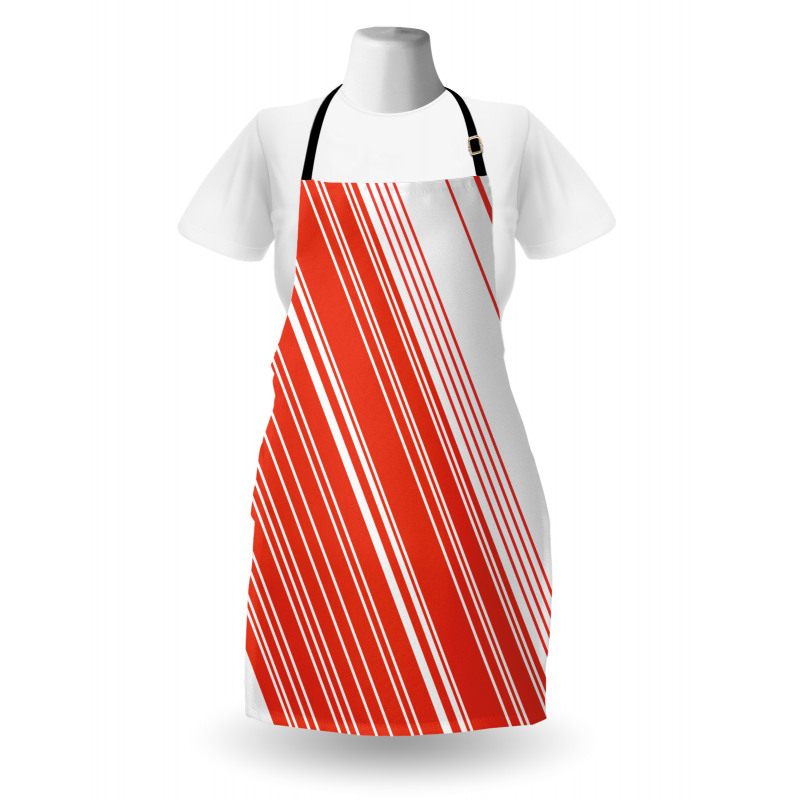 Barcode Lines Design Apron