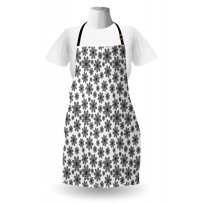 Monochrome Winter Apron