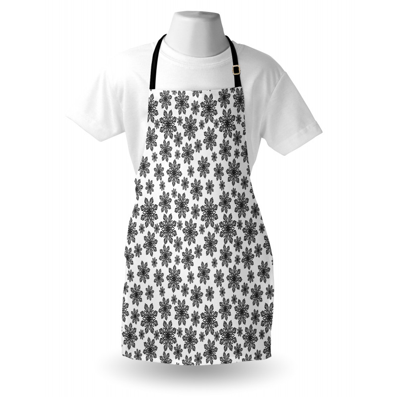 Monochrome Winter Apron