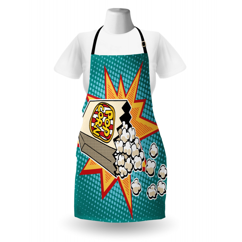 Retro Popcorn Apron