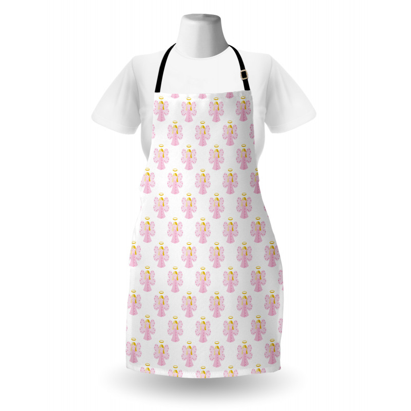 Fairy Girl with Halo Apron