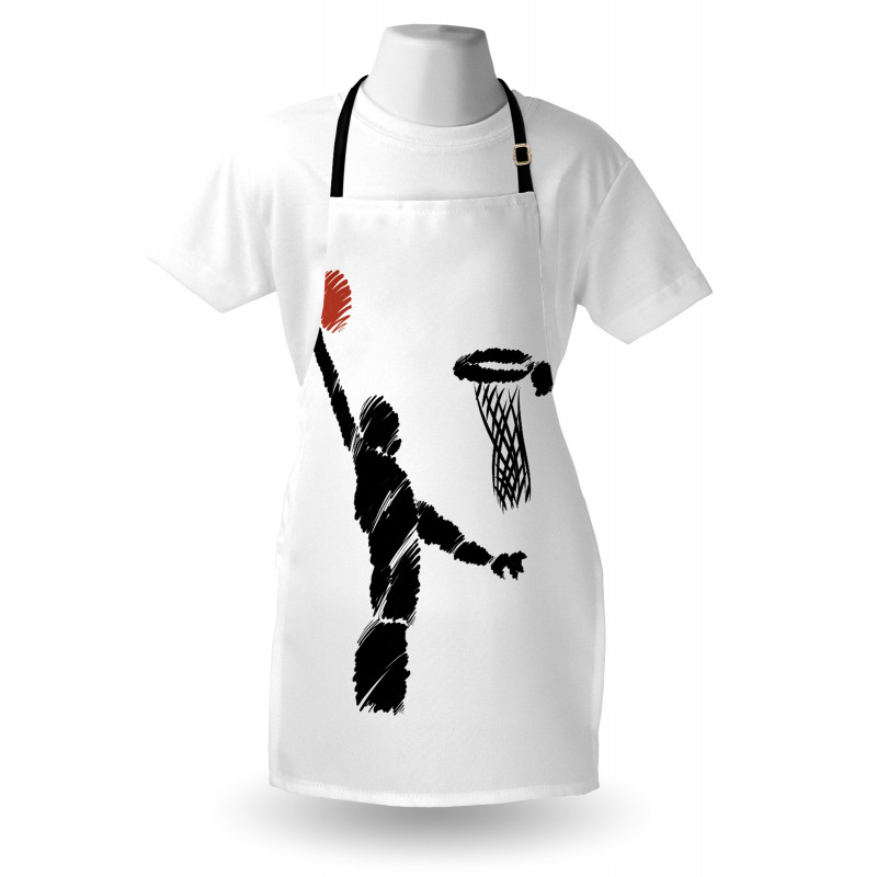 Basketball Player Artwork Apron