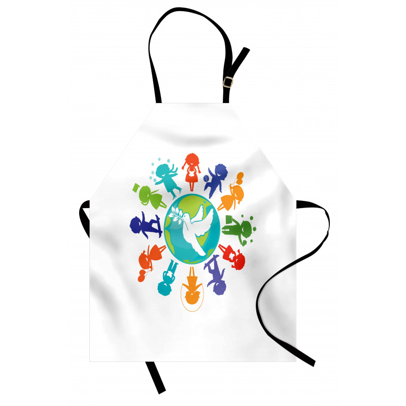 Children Pigeon Planet Apron