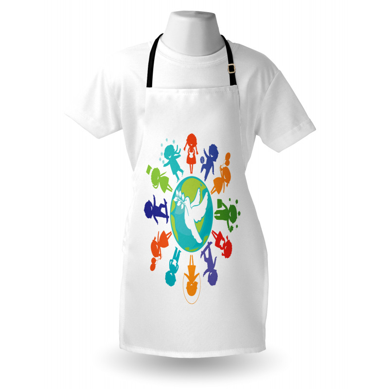 Children Pigeon Planet Apron