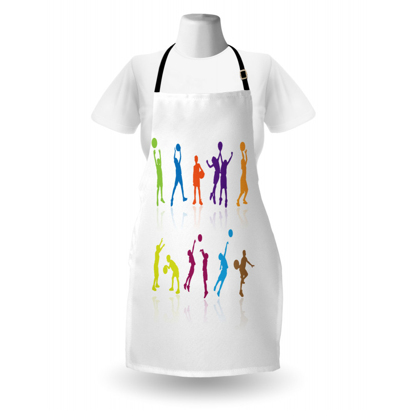 Colorful Kids Basketball Apron