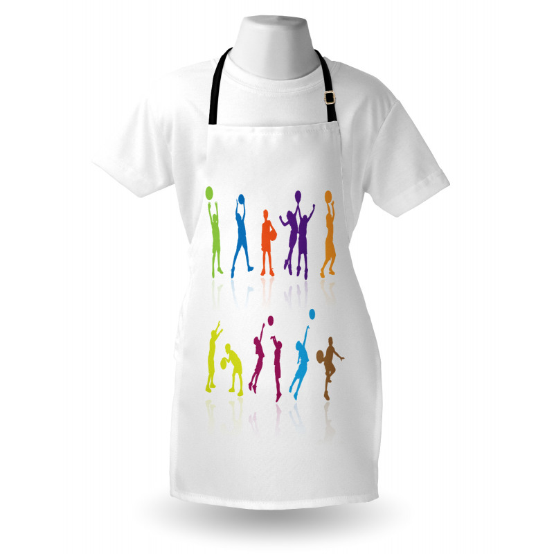 Colorful Kids Basketball Apron