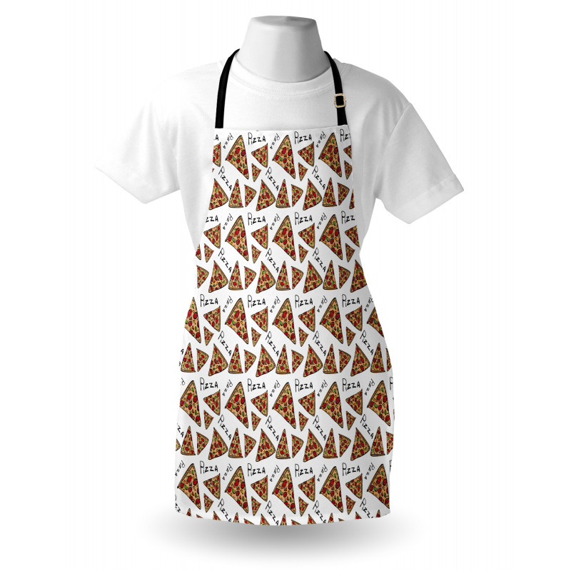 Doodle Art Style Slices Apron