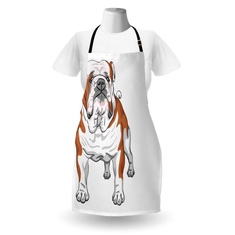 Muscular Dog Apron