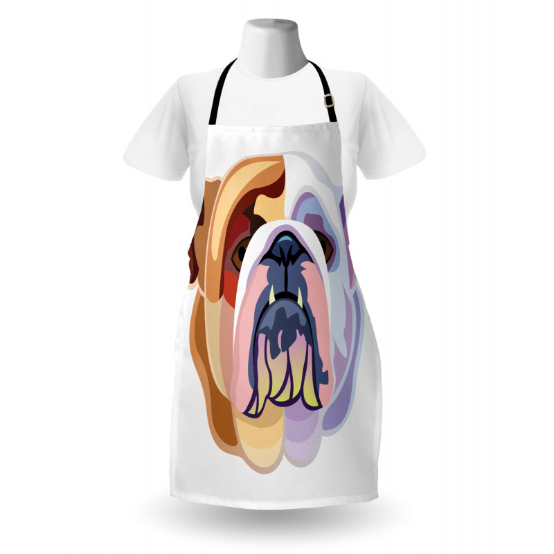 Abstract Dog Apron