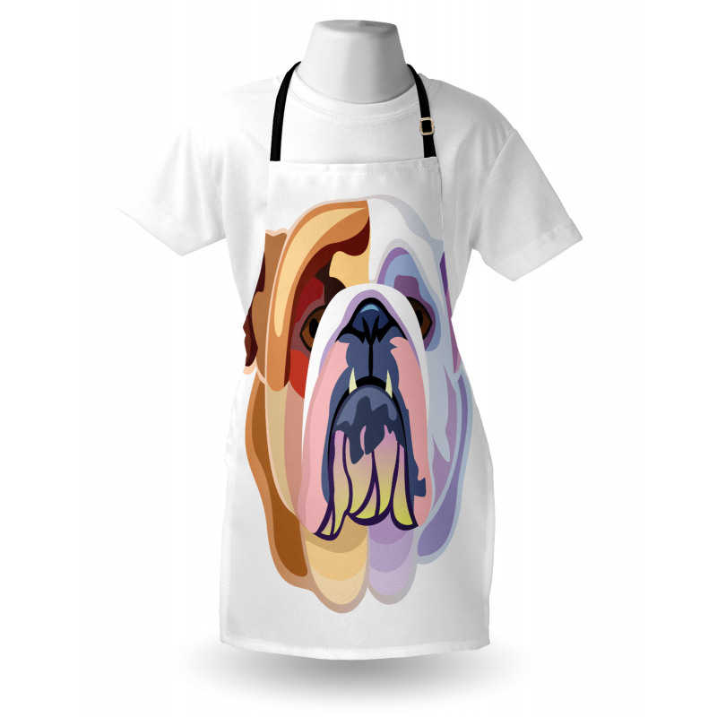 Abstract Dog Apron