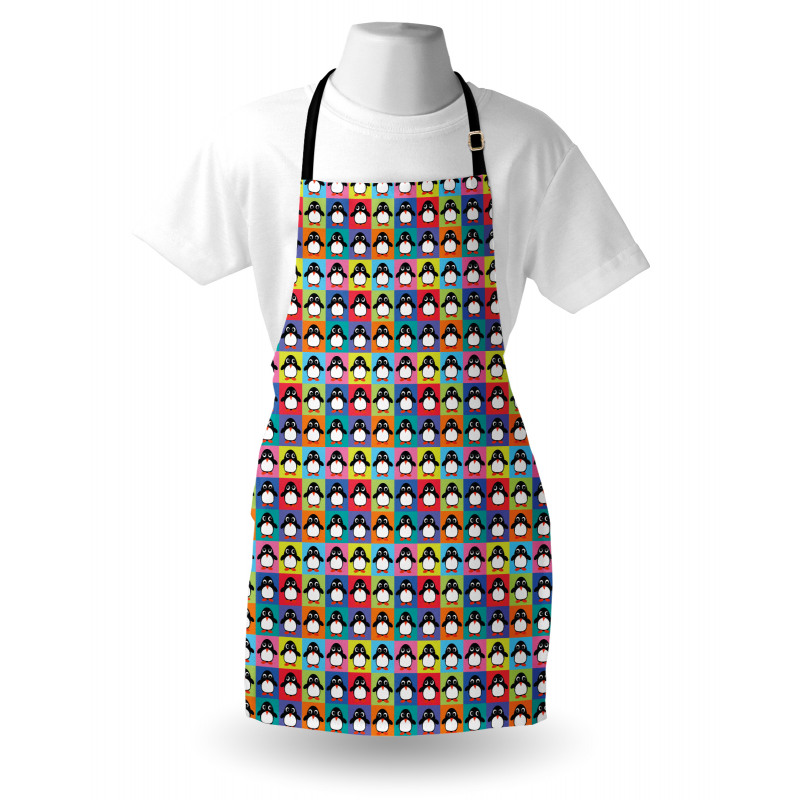 Colorful Frame Animals Apron