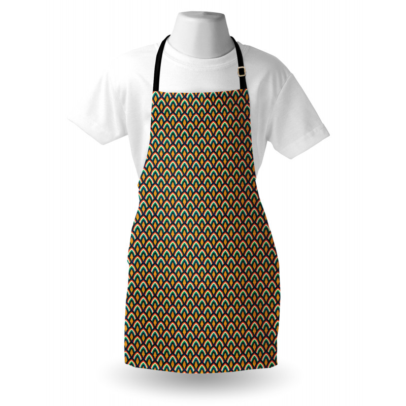 Colorful Classic Stripes Apron