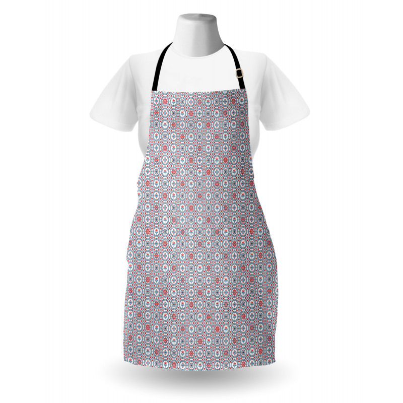 Abstract Blooming Leaves Apron