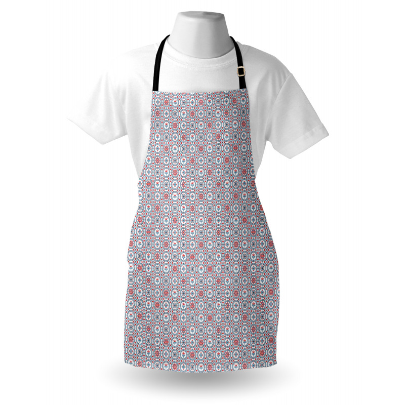 Abstract Blooming Leaves Apron