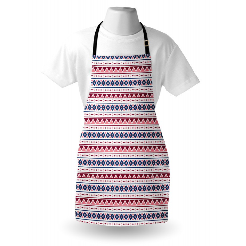 Pattern Triangles Apron