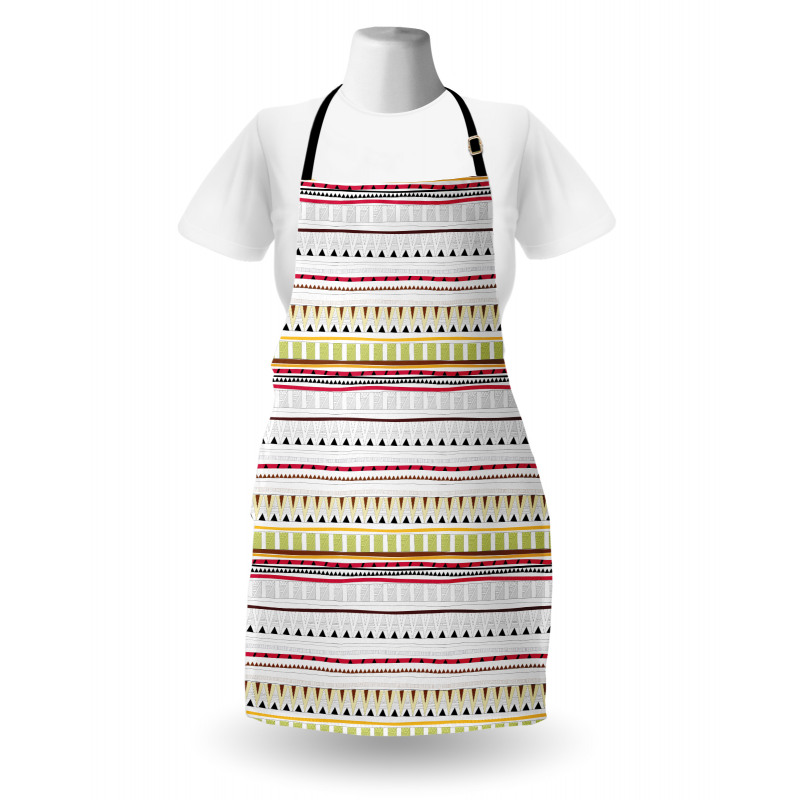 Triangles Lines Apron