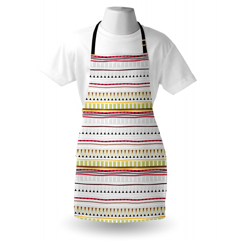 Triangles Lines Apron