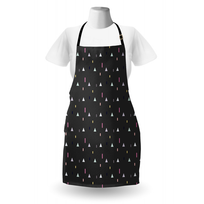 Triangles Color Art Apron