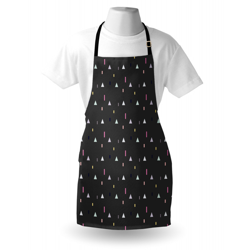 Triangles Color Art Apron