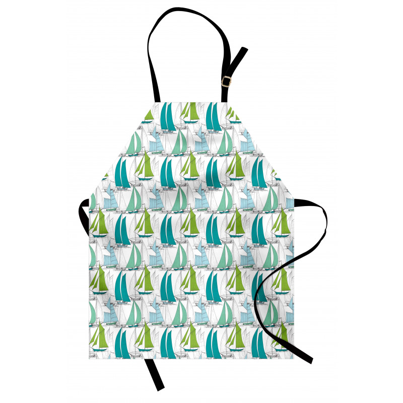 Sailing Boat Theme Apron