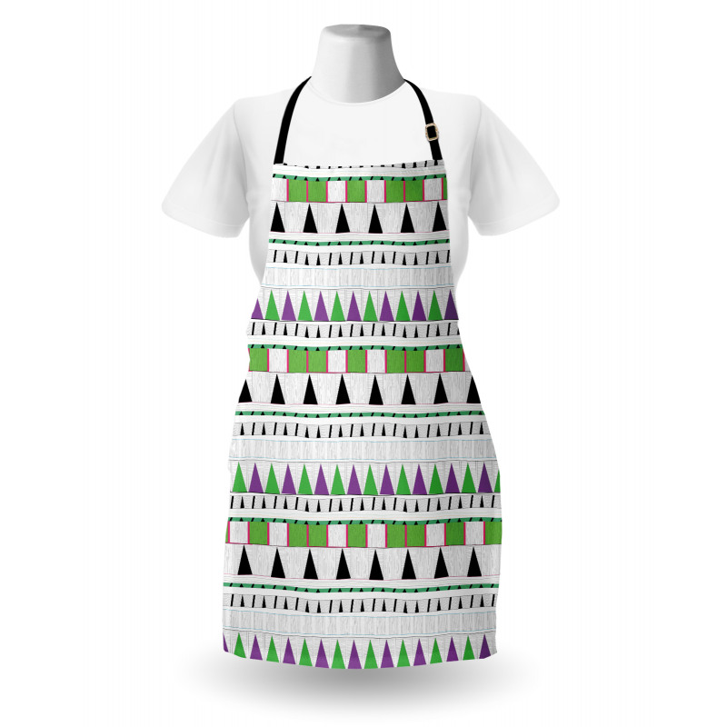 Tribal Triangle Design Apron