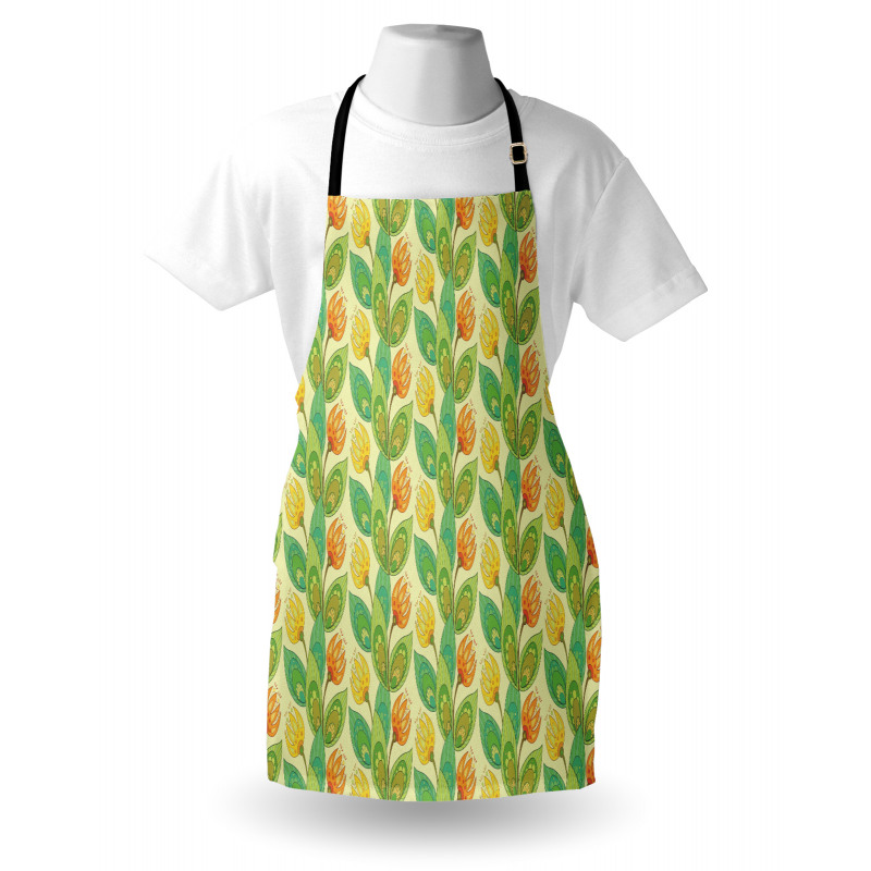 Hand Drawn Branches Apron