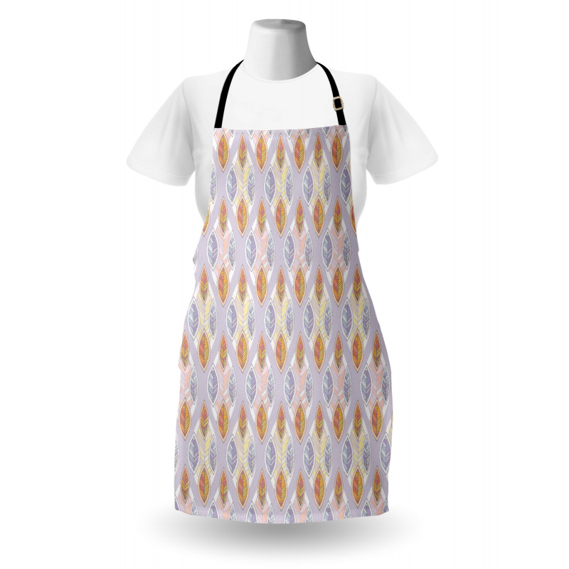 Cartoon Style Foliage Apron