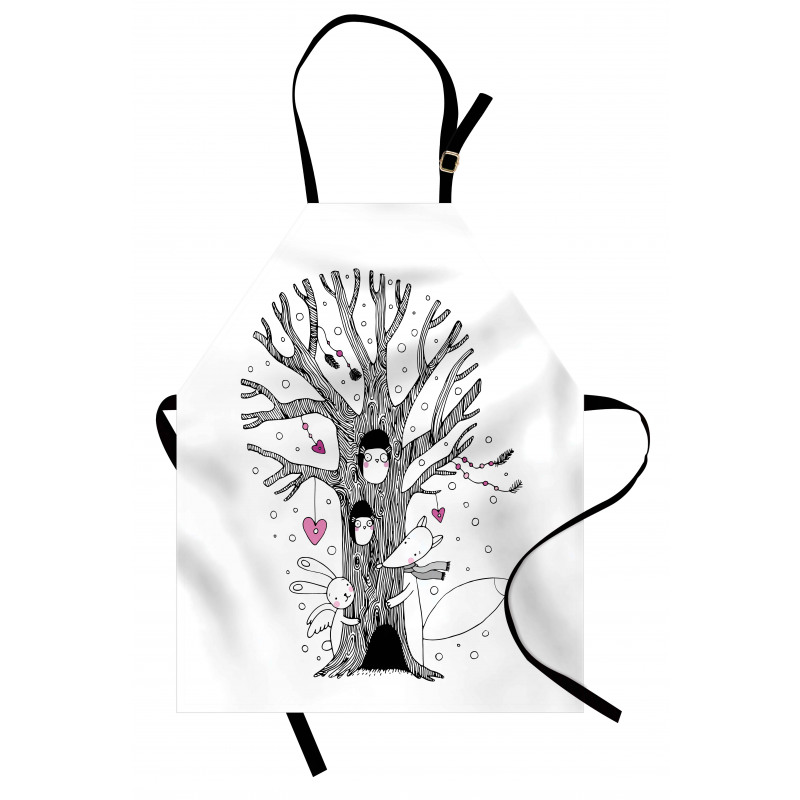 Tree Playing Children Apron