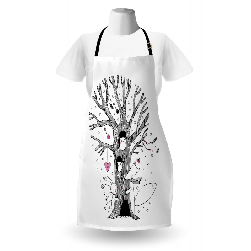 Tree Playing Children Apron