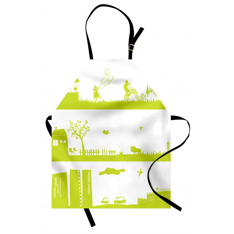 Landscape Pattern Apron