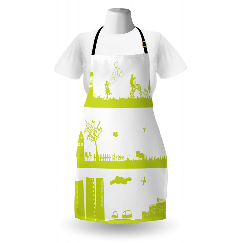 Landscape Pattern Apron