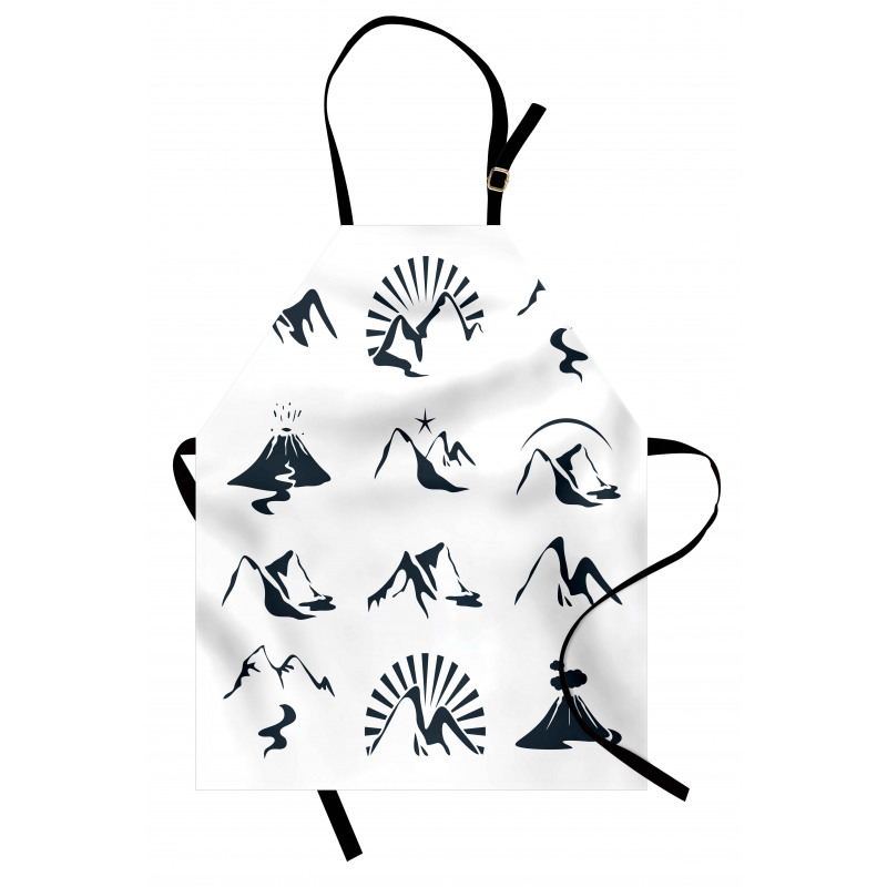 Mountain Design Apron