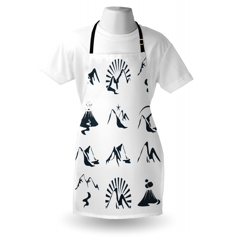 Mountain Design Apron