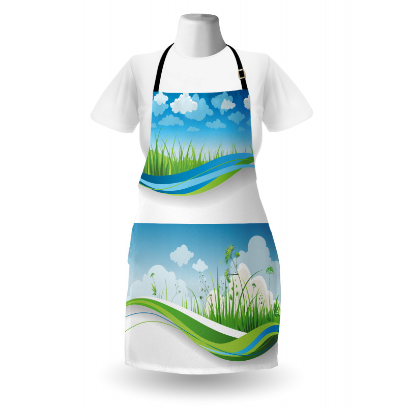 Fresh Summer Fields Eco Apron