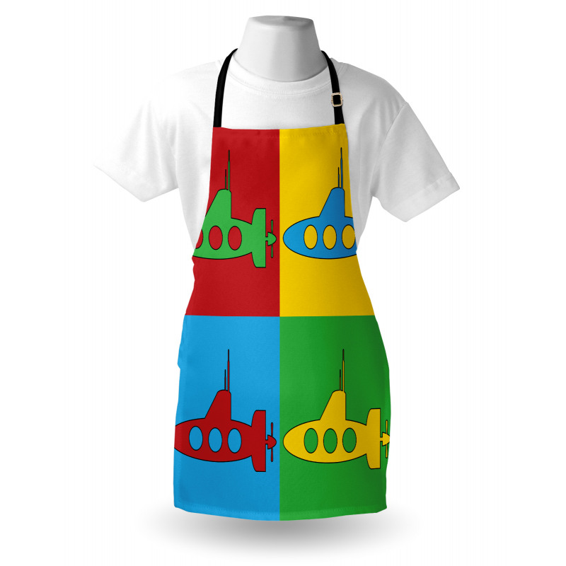 Pop Art Vessel Frames Apron