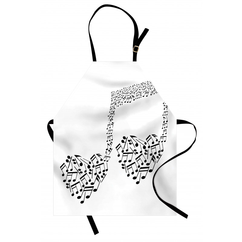 Musical Note Love Art Apron