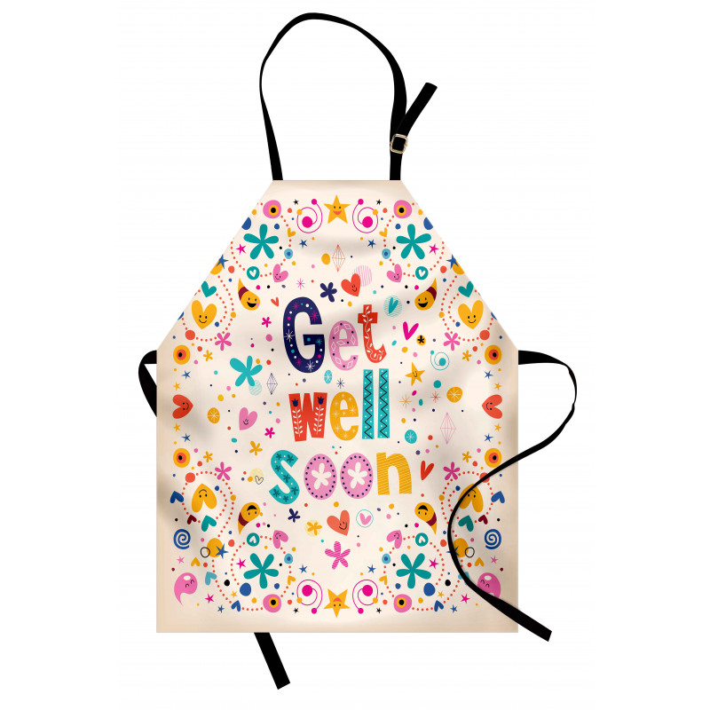 Get Well Soon Wish Cheery Apron