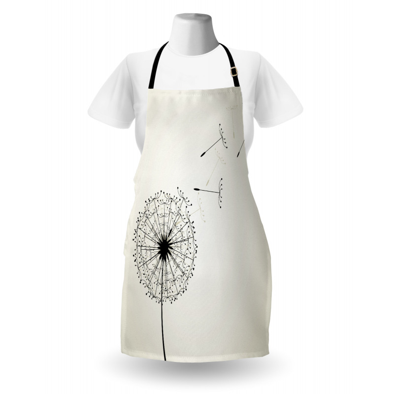 Flying Seeds Flower Apron