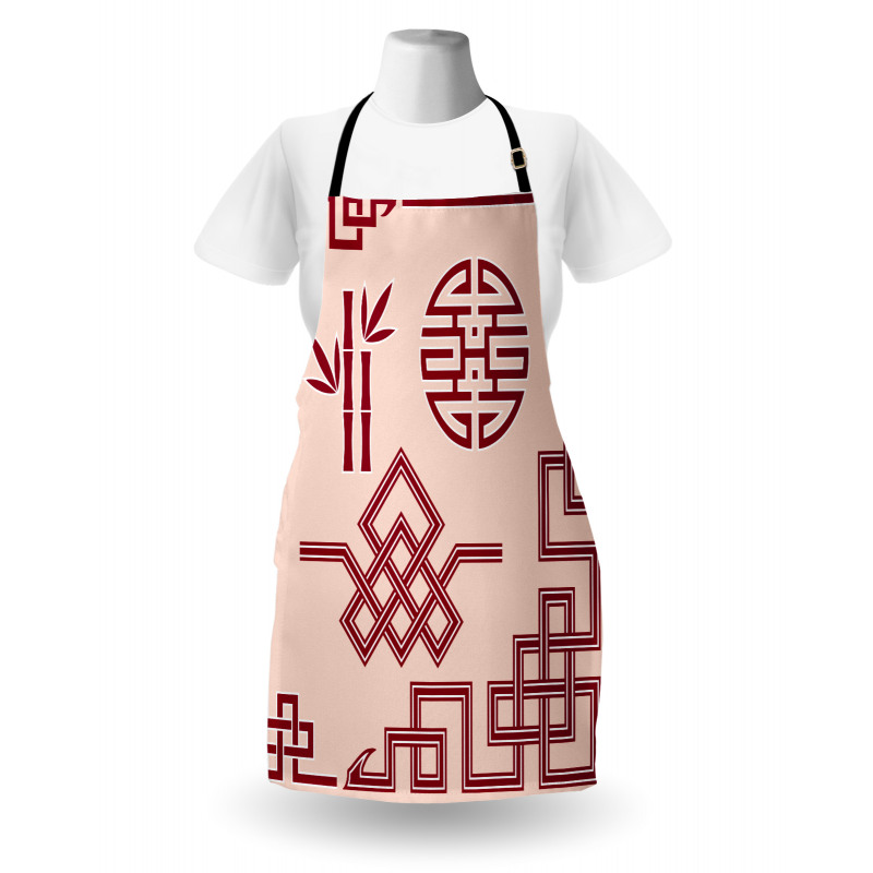 Oriental Design Elements Apron