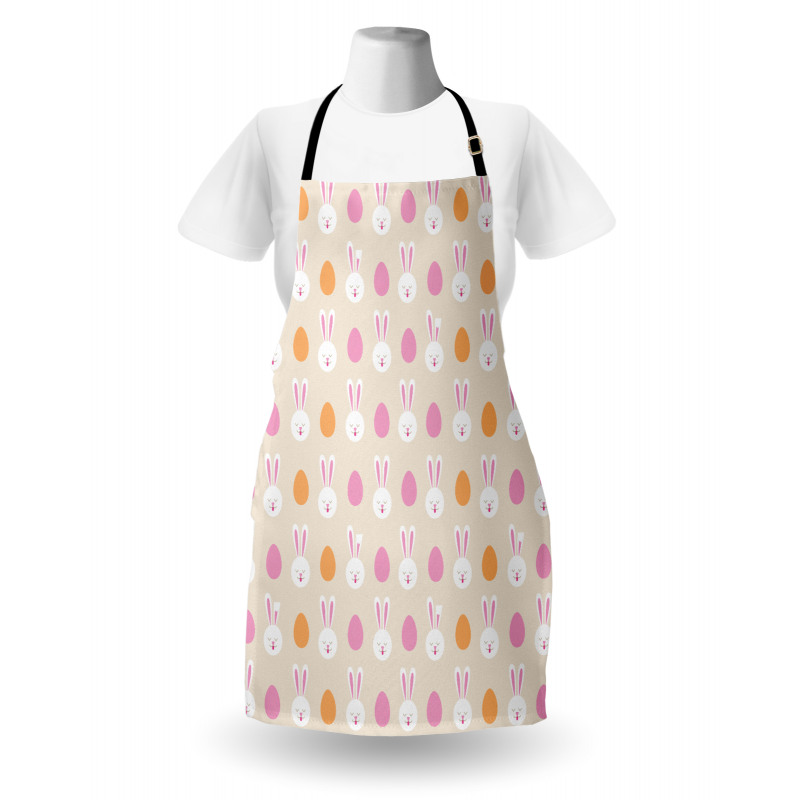 Bunny Faces and Eggs Apron