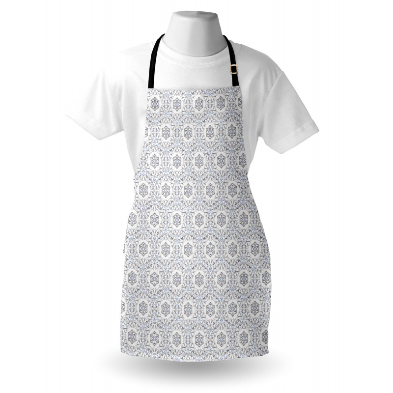 Scroll Curls Mosaic Tile Apron