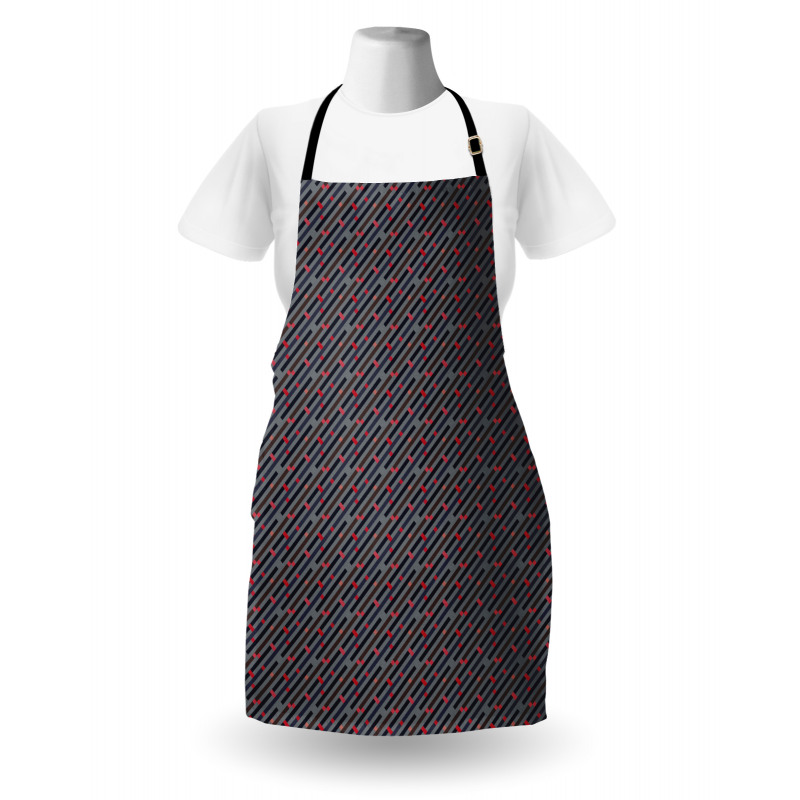 Stripy and Hipster Apron
