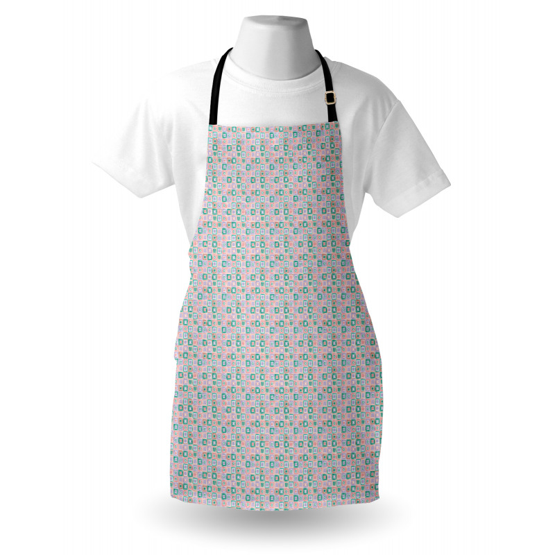 Sketchy Rhombus Cells Apron