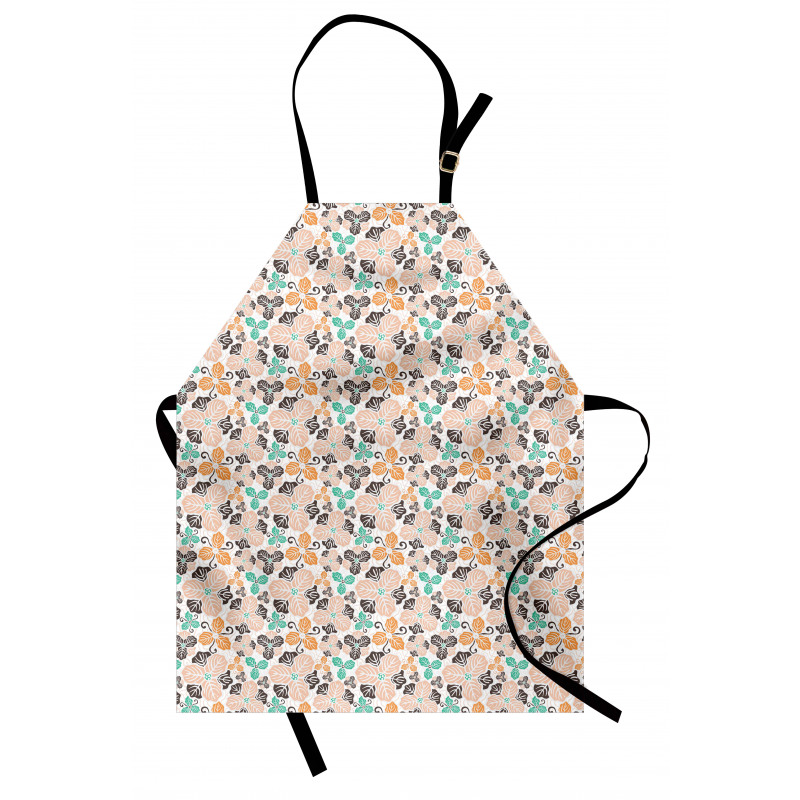 Abstract Spring Garden Apron