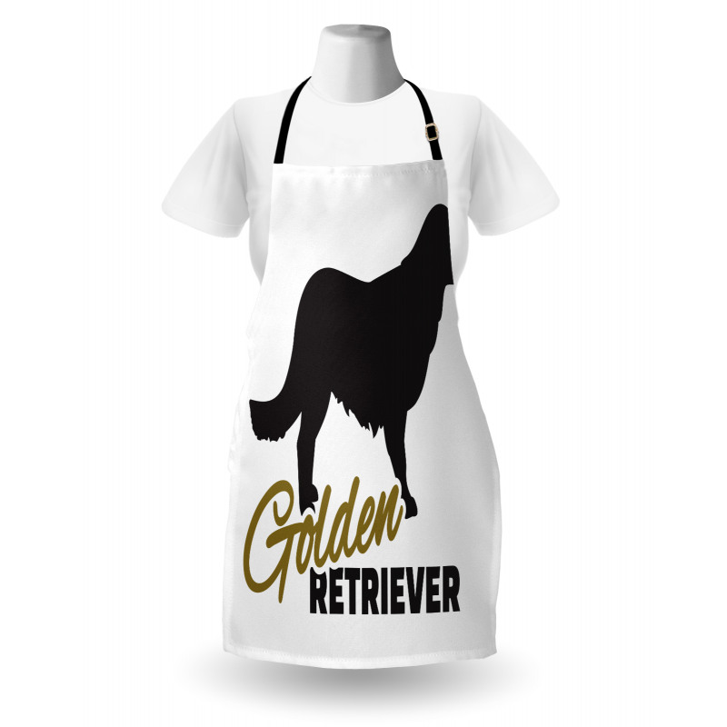 Dog Silhouette Apron