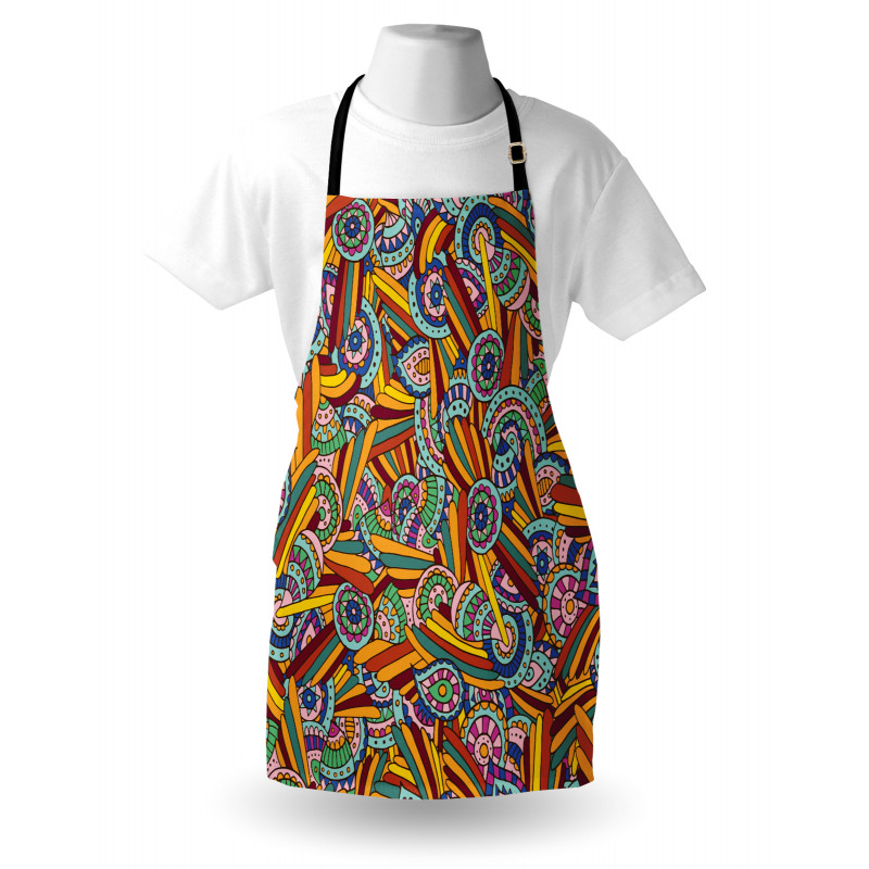 Funky Hippie Folk Apron