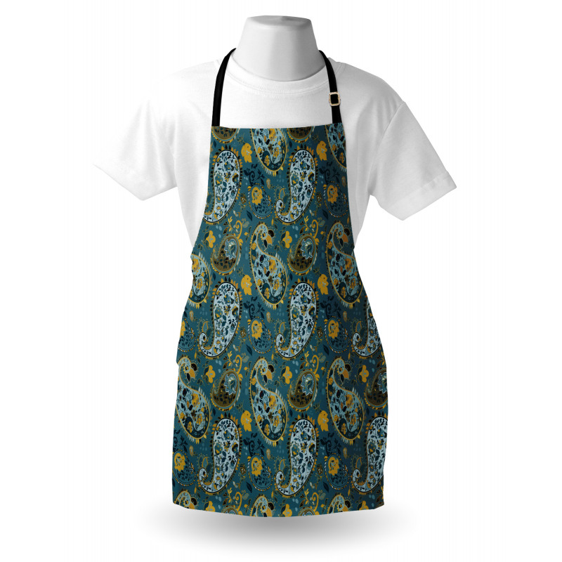 Antique Oriental Motifs Apron