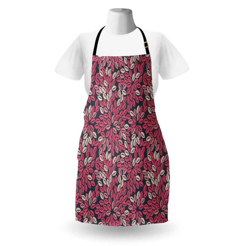 Abstract Laurel Foliage Apron